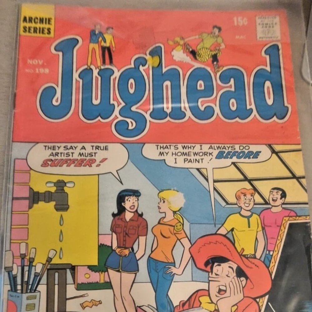 Jughead #198 (ARCHIE COMICS Publications, Inc. November 1971) GREAT CONDITION!